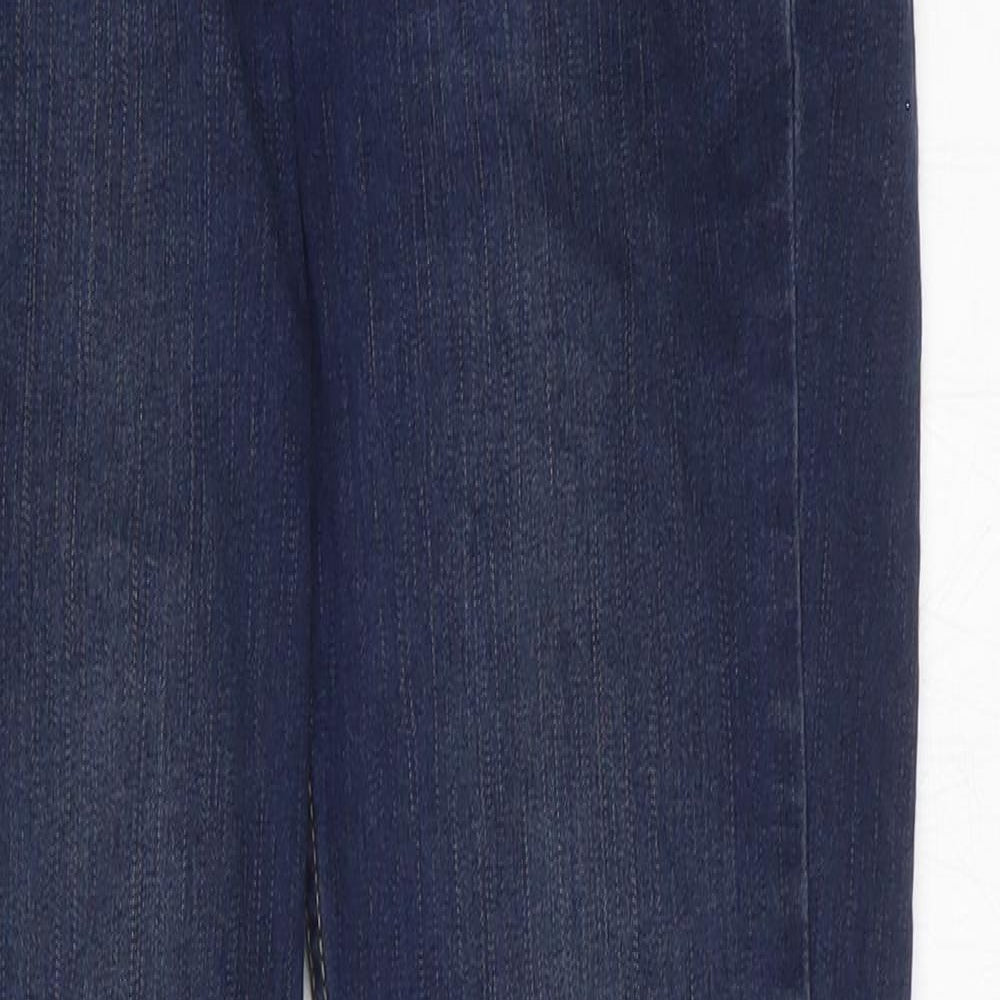 Womens UK Size 8 H&M Regular Fit Jegging Blue Jeans