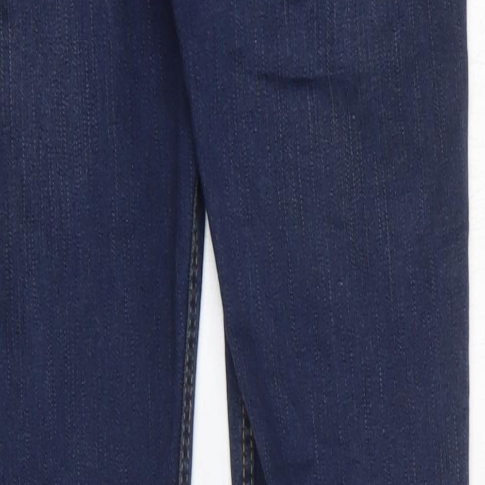 Womens UK Size 8 H&M Regular Fit Jegging Blue Jeans