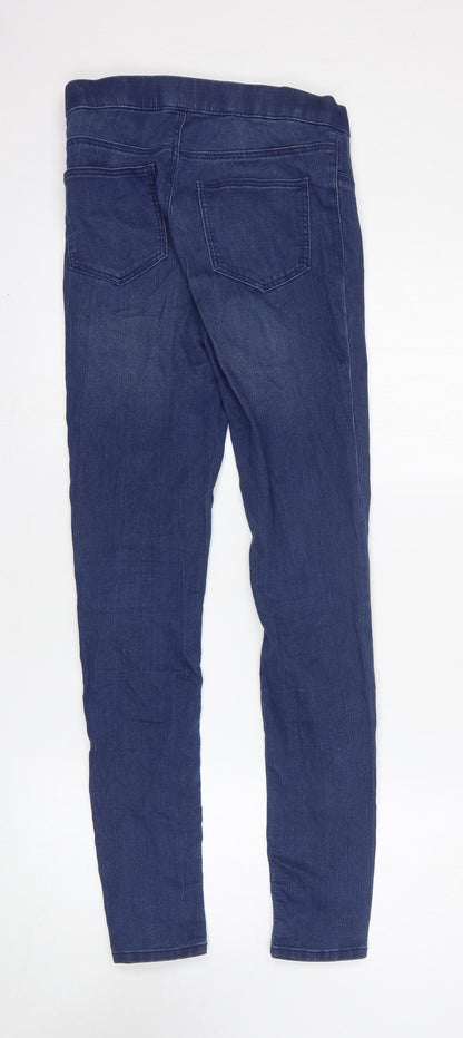 Womens UK Size 6 H&M Regular Fit Jegging Blue Jeans