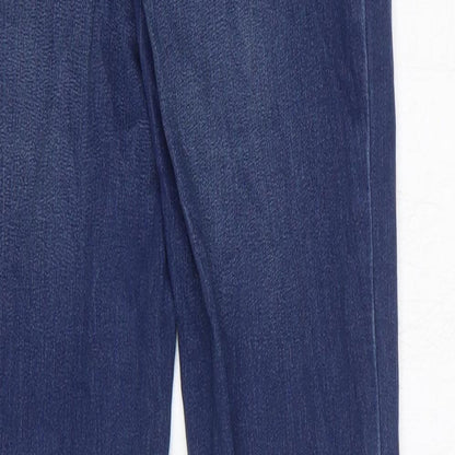 Womens UK Size 6 H&M Regular Fit Jegging Blue Jeans