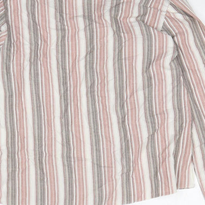 Womens UK Size 10 EWM Multicoloured Basic Button-Up