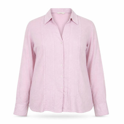 Womens UK Size 12 Marks and Spencer Pink Basic Button-Up