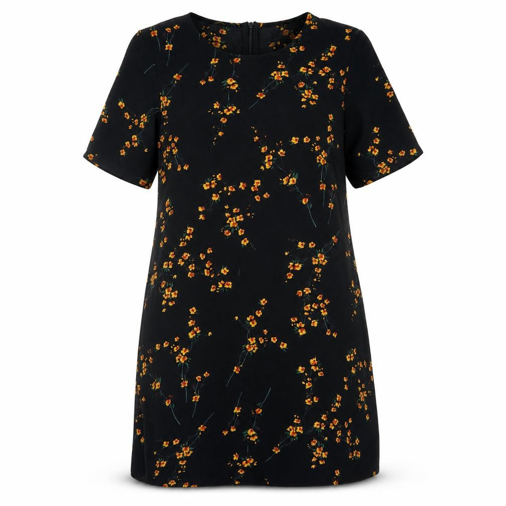 Womens UK Size 10 Glamorous Black Basic Blouse
