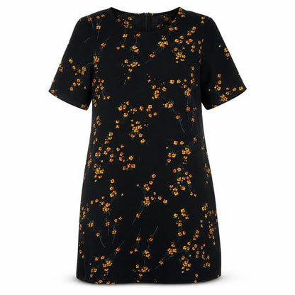 Womens UK Size 10 Glamorous Black Basic Blouse