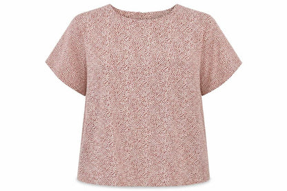 Womens UK Size 16 Debenhams Red Basic Blouse