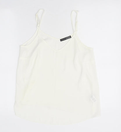 Womens UK Size 8 Atmopshere White Camisole Tank
