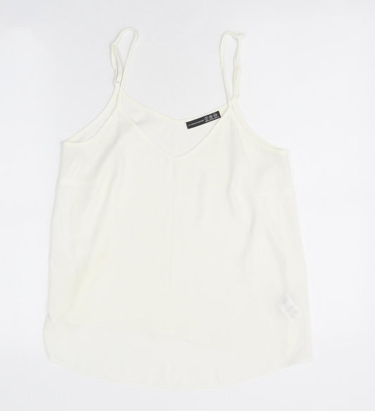 Womens UK Size 8 Atmopshere White Camisole Tank