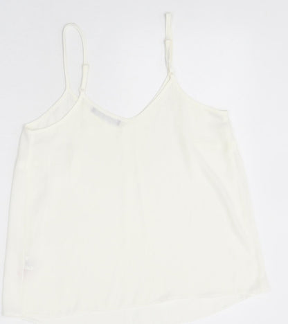 Womens UK Size 8 Atmopshere White Camisole Tank