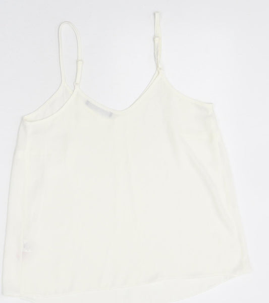 Womens UK Size 8 Atmopshere White Camisole Tank