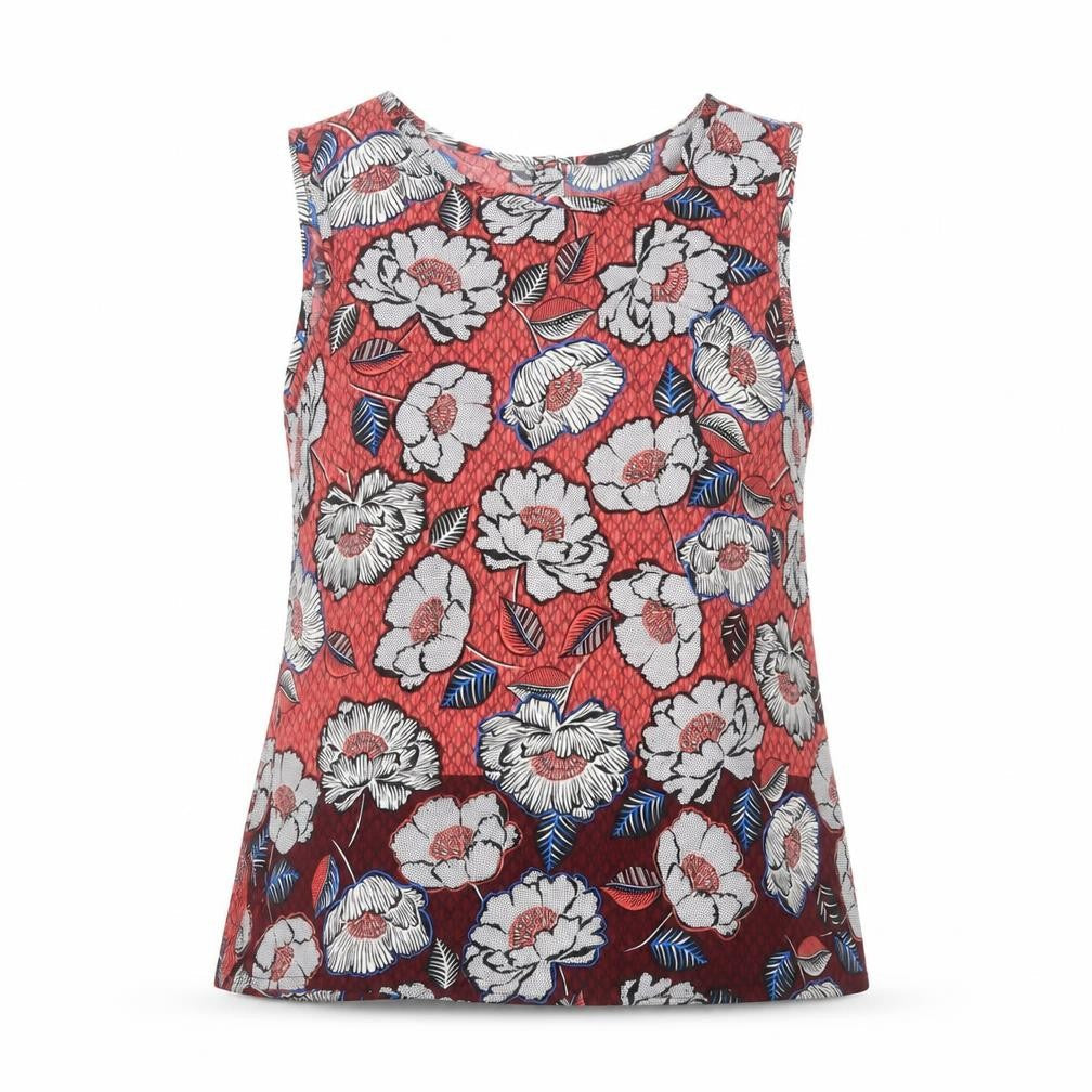 Womens UK Size 10 New Look Pink Basic Tank