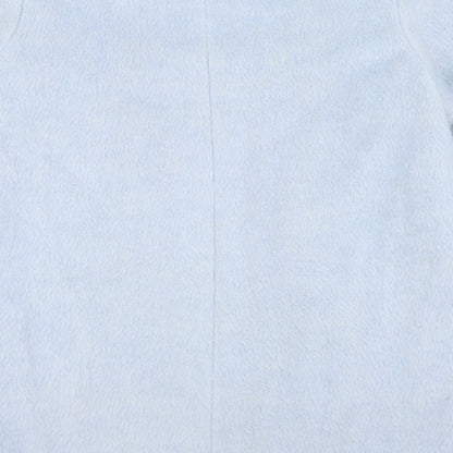 Womens UK Size 12 Marks and Spencer Blue Overcoat