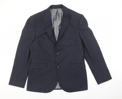 Mens UK Size 40 NEXT Regular Blue Suit Jacket