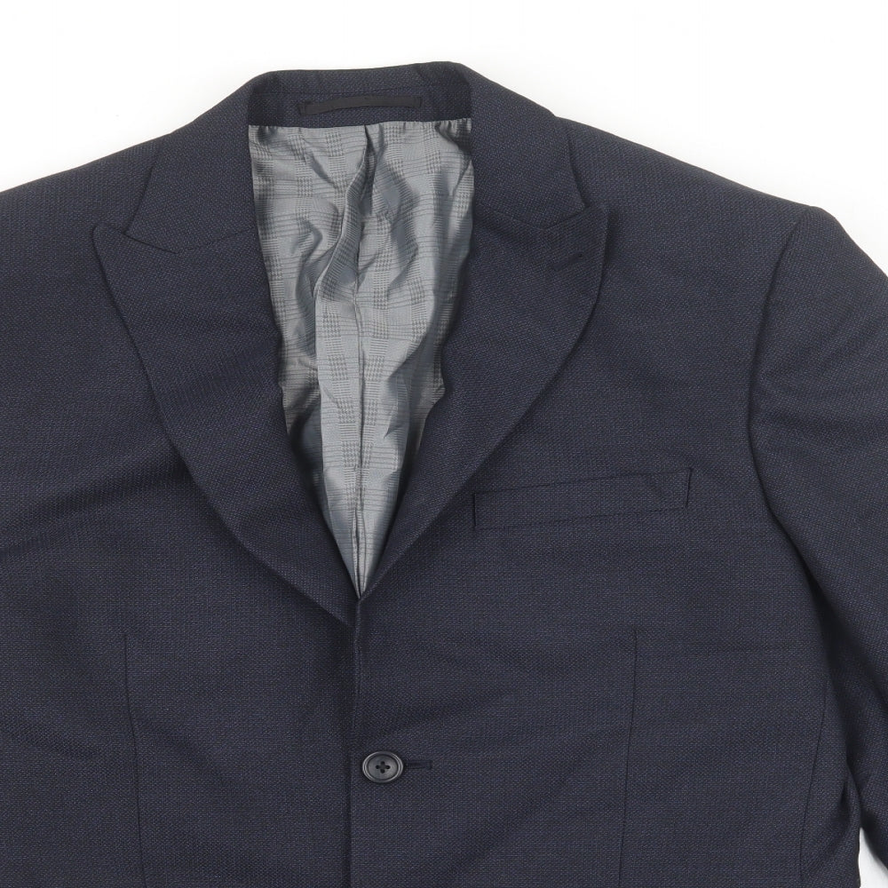 Mens UK Size 40 NEXT Regular Blue Suit Jacket