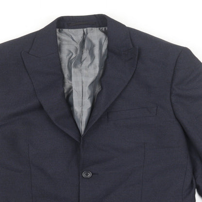 Mens UK Size 40 NEXT Regular Blue Suit Jacket