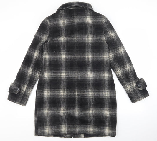 Womens UK Size 10 Debenhams Multicoloured Trench Coat