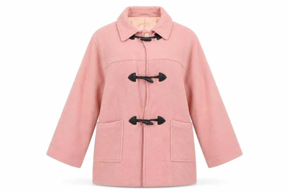 Womens UK Size 12 David Barry Pink Pea Coat