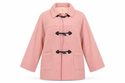 Womens UK Size 12 David Barry Pink Pea Coat