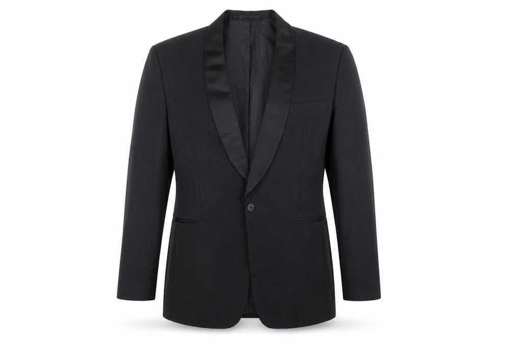 Mens UK Size 40 Canada Regular Black Suit Jacket
