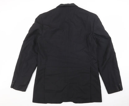 Mens UK Size 40 Canada Regular Black Suit Jacket