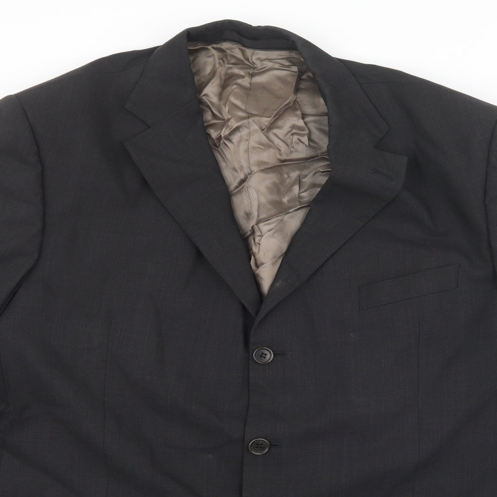 Mens UK Size 44 Marks and Spencer Regular Grey Suit Jacket