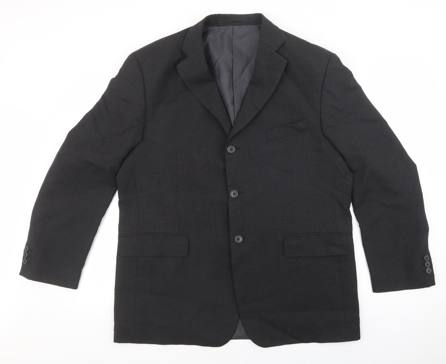 Mens UK Size 42 Marks and Spencer Regular Grey Suit Jacket
