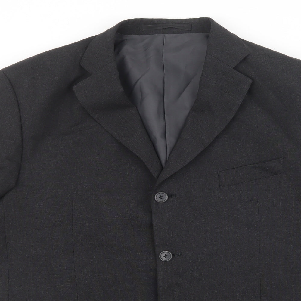 Mens UK Size 42 Marks and Spencer Regular Grey Suit Jacket