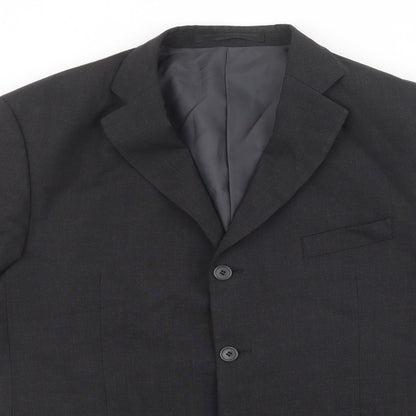 Mens UK Size 42 Marks and Spencer Regular Grey Suit Jacket