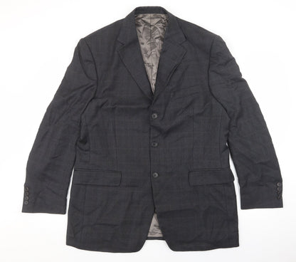 Mens UK Size 42 Marks and Spencer Regular Grey Suit Jacket