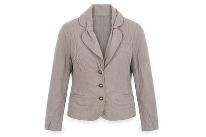 Caroline bliss Womens Beige Jacket Blazer Size 42 Button - Pocket detail