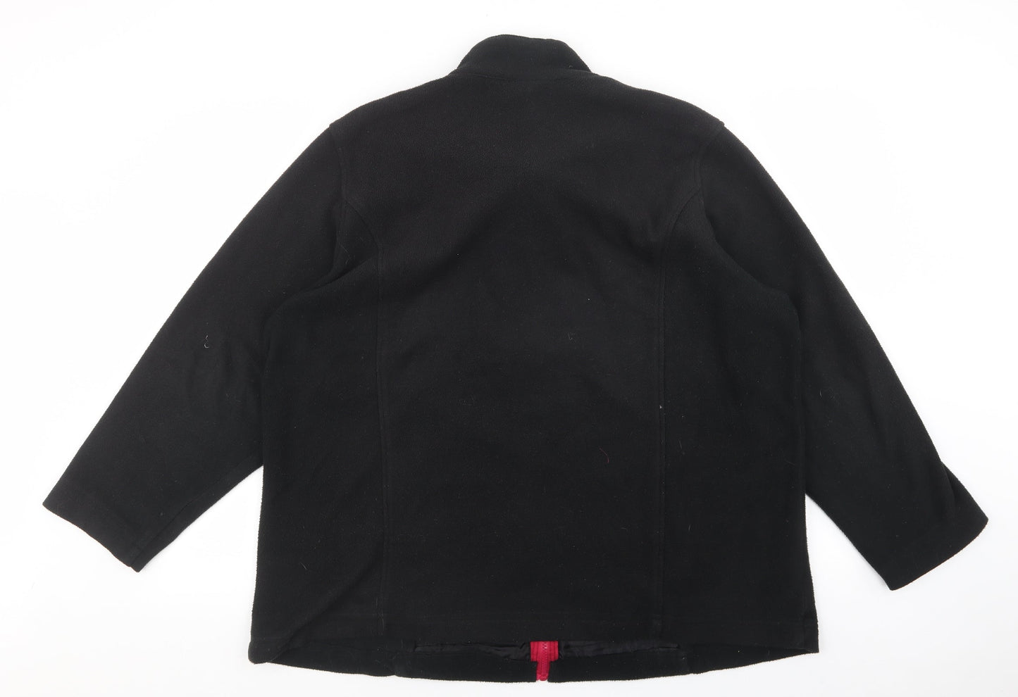 Womens UK Size L Preworn Black Quilted Coat