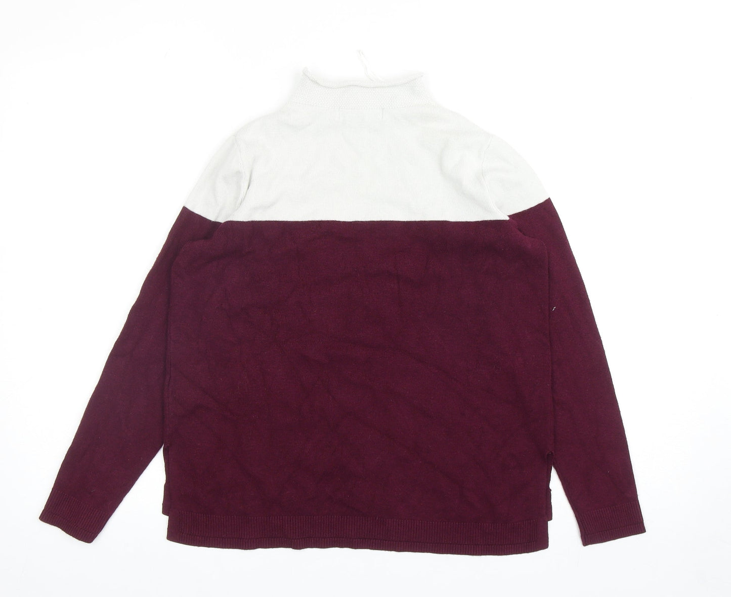 Womens UK Size 10 Marks and Spencer Purple Pullover Jumper