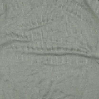 Armando Mens Green V-Neck Acrylic Pullover Jumper Size L