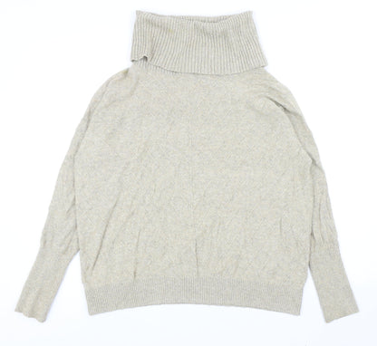 Womens UK Size 12 Principles Beige Pullover Jumper