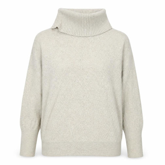Womens UK Size 12 Principles Beige Pullover Jumper