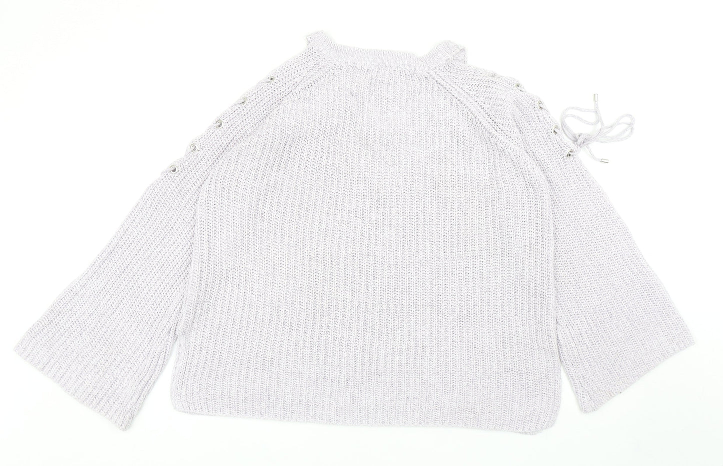 Womens UK Size M River Island Purple Pullover Jumper