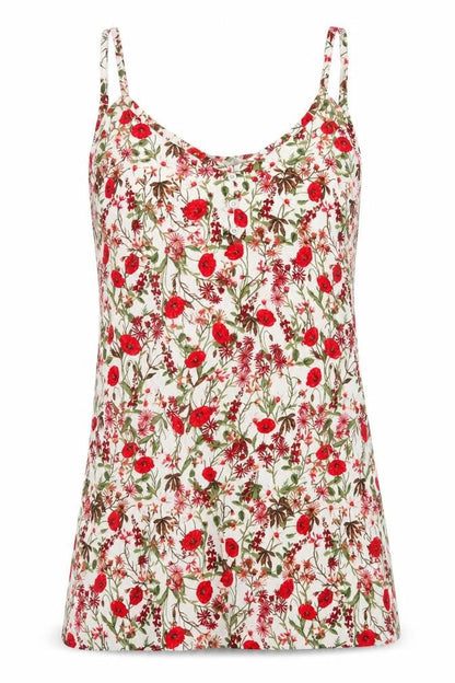 Primark Womens Multicoloured Floral Viscose Bodycon Size S Scoop Neck Pullover