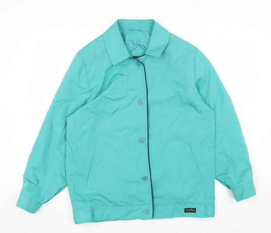 Womens UK Size 10 David Barry Green Jacket