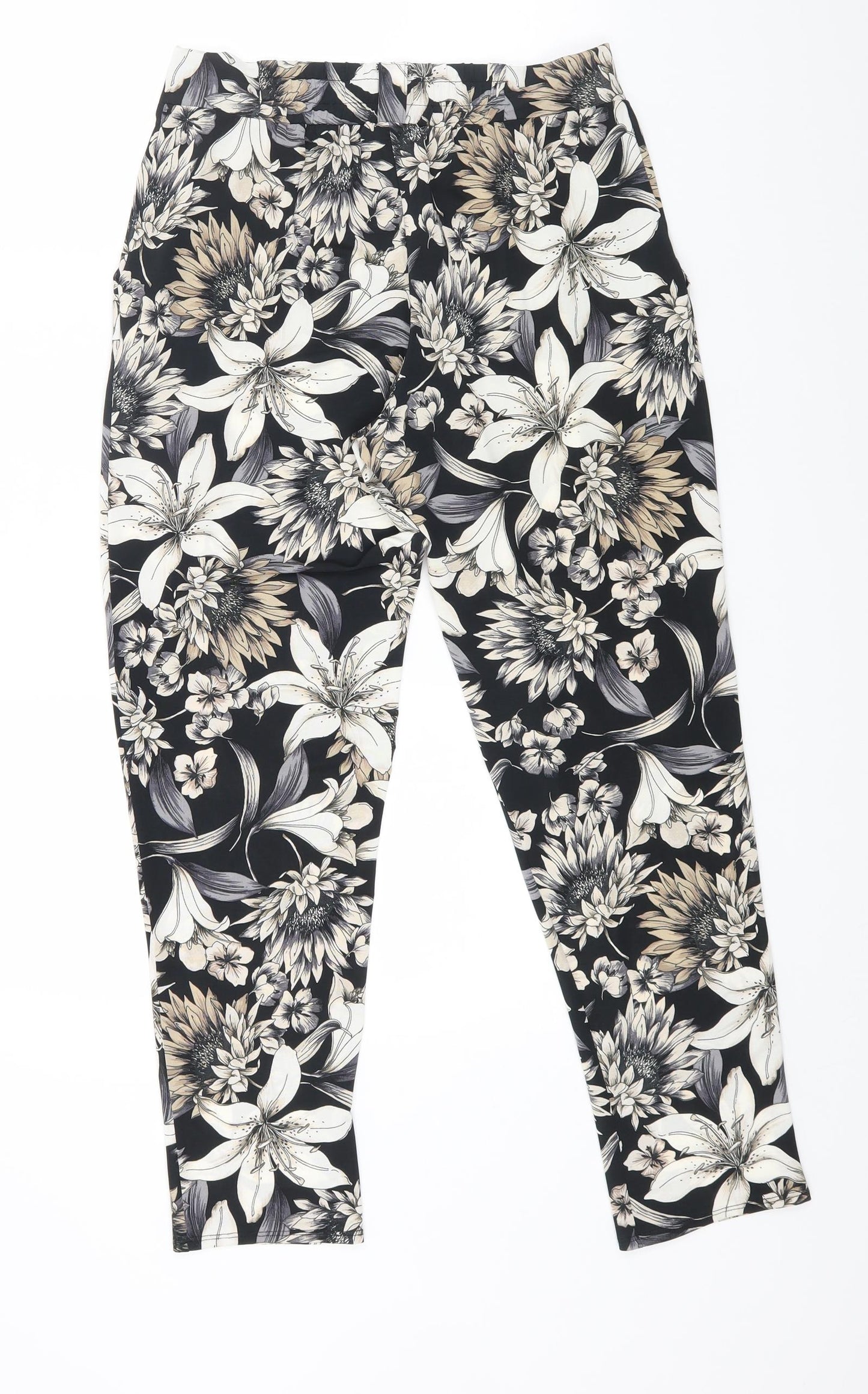 Womens UK Size 8 Wallis Regular Fit Jegging Multicoloured Trousers