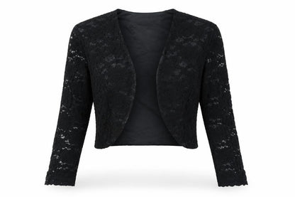 Debut Womens Black Vinyl Jacket Blazer Size 14 - Padded Shoulders