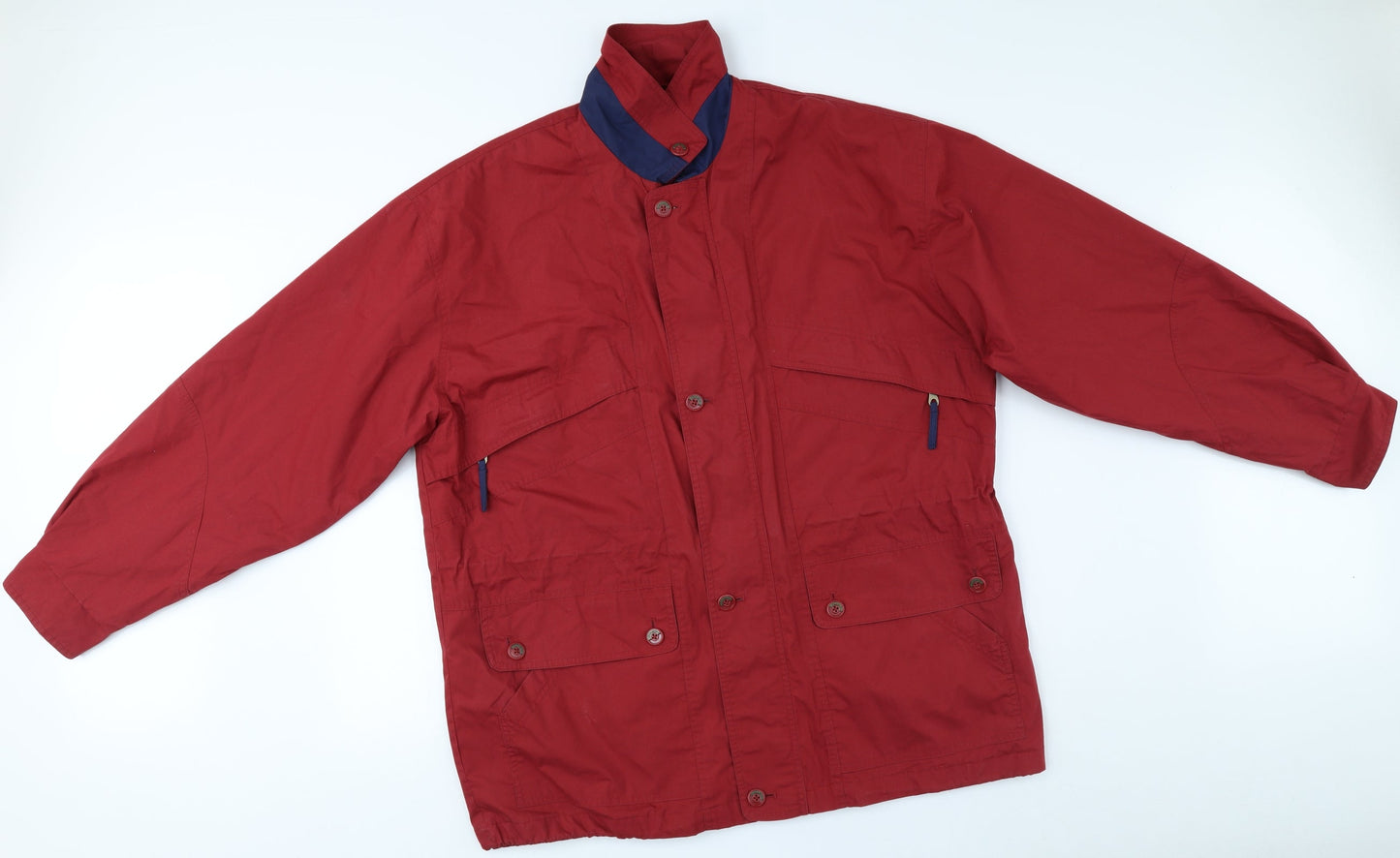 Mens UK Size L Roamer Red Overcoat