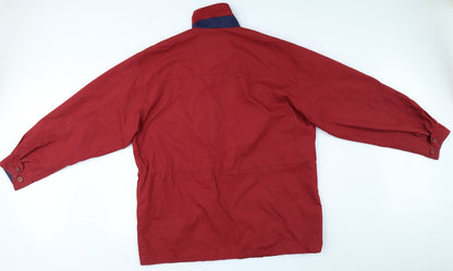 Mens UK Size L Roamer Red Overcoat
