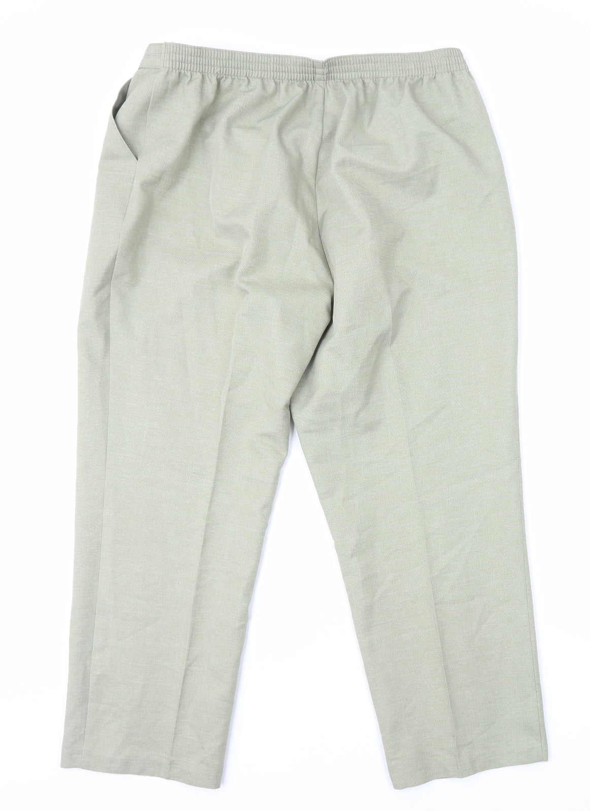 Womens UK Size 18 Marks and Spencer Regular Fit Straight Green Jeans