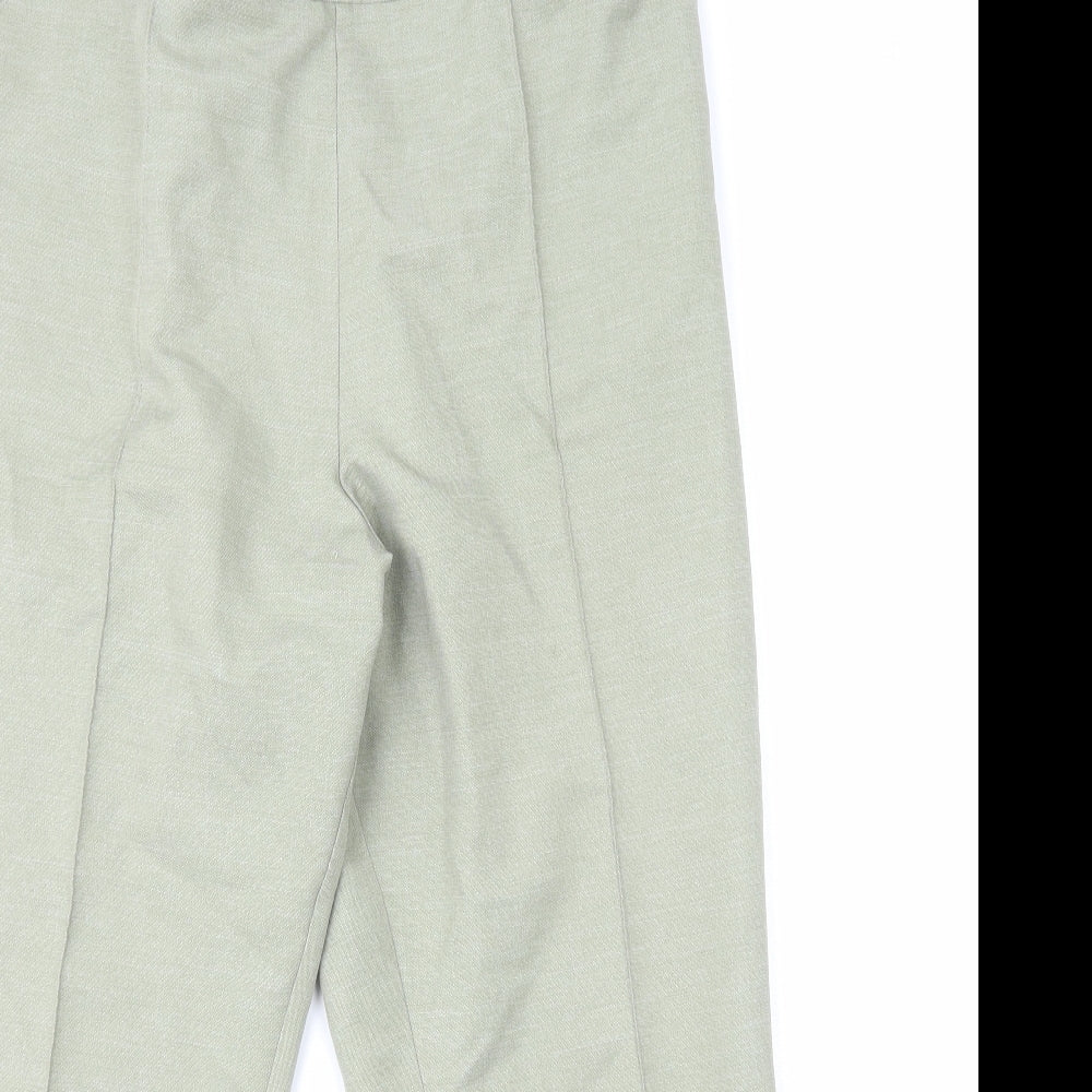 Womens UK Size 18 Marks and Spencer Regular Fit Straight Green Jeans
