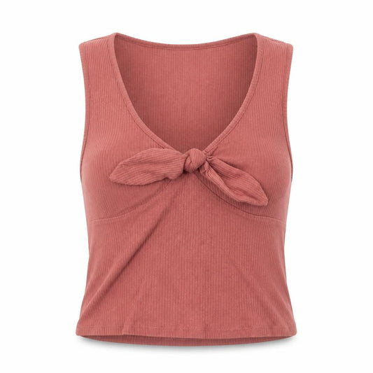 Womens UK Size 16 New Look Red Cropped Tank