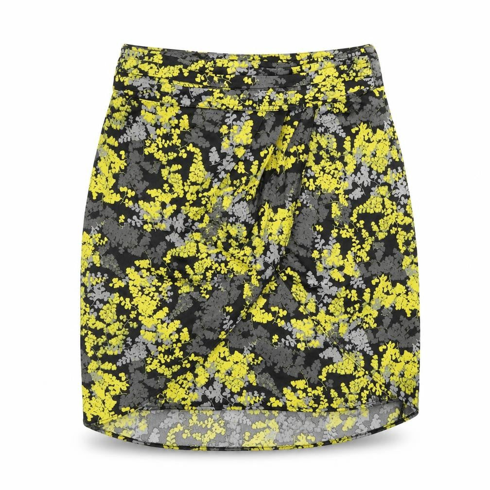 Womens UK Size 6 H&M Wrap Satin Skirt