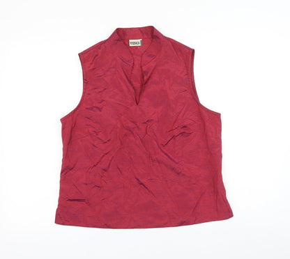Womens UK Size 16 Yessica Pink Basic Blouse