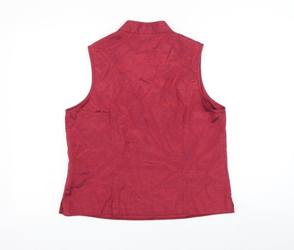 Womens UK Size 16 Yessica Pink Basic Blouse