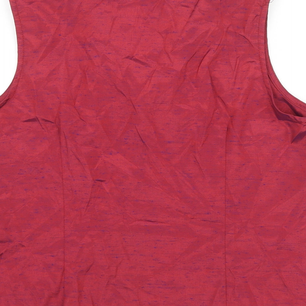 Womens UK Size 16 Yessica Pink Basic Blouse