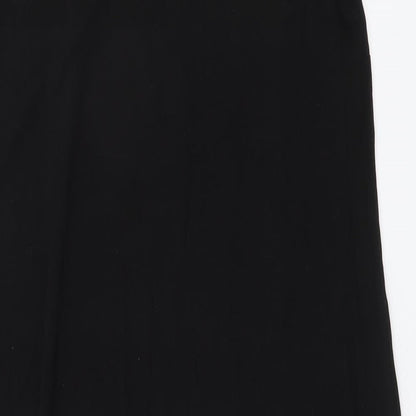 Taillissime Womens Black Polyester Tank Dress Size 16 Mock Neck Pullover