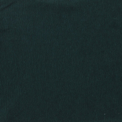 H&M Womens Green Polyester Basic Blouse Size XS Round Neck - Cold Shoulder